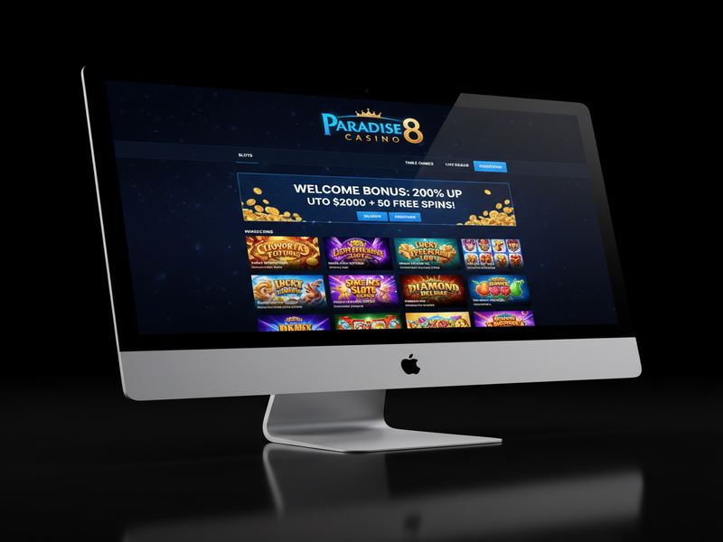 Paradise 8 Casino Casinò su computer