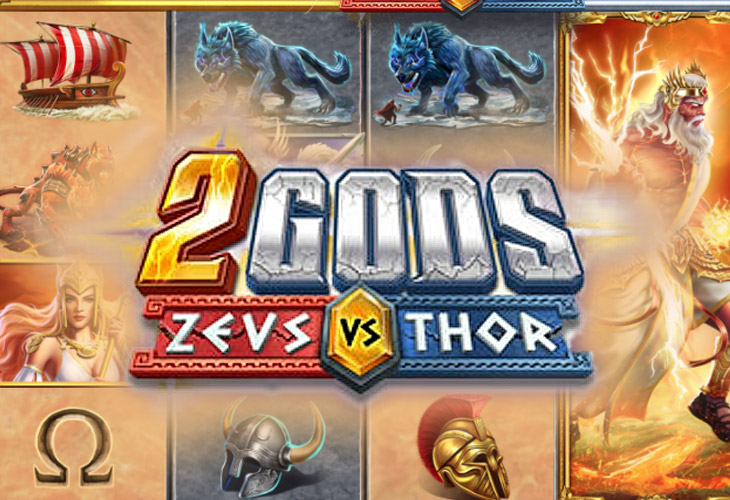 2 Gods Zeus vs Thor - 4ThePlayer slot at Paradise 8 Casino Casino