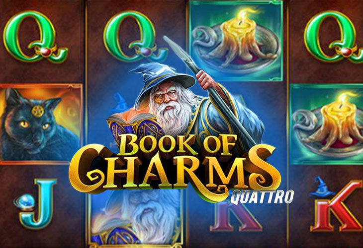 Book of Charms Quattro - Stakelogic slot at Paradise 8 Casino Casino