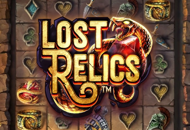Lost Relics - NetEnt slot at Paradise 8 Casino Casino