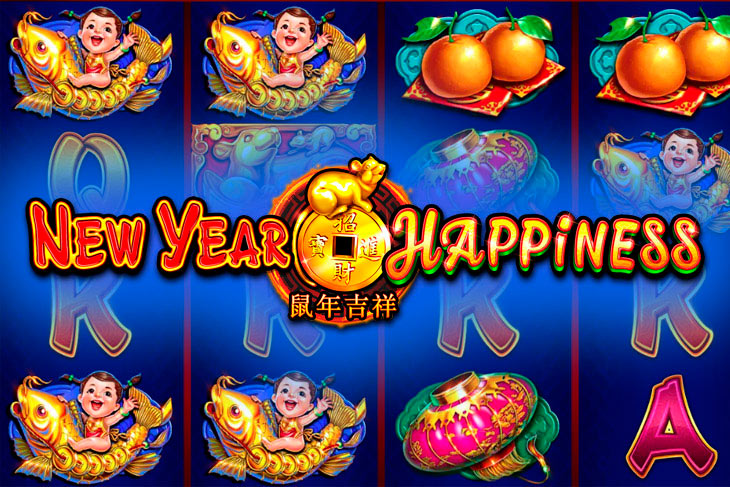 New Year Happiness - Ruby Play slot at Paradise 8 Casino Casino